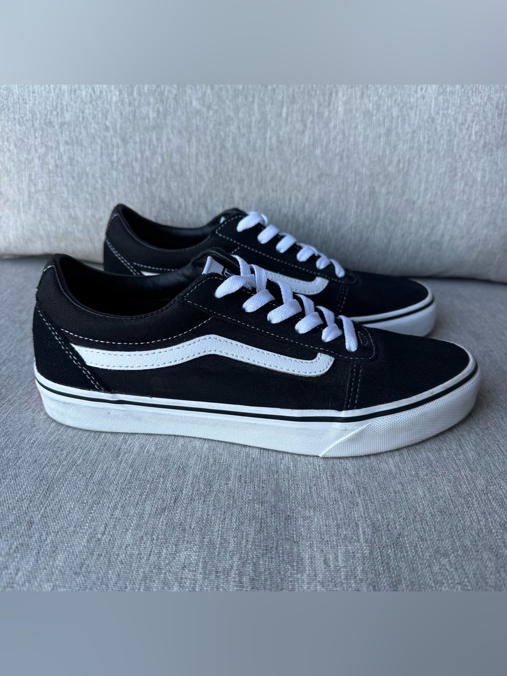 Vans size 6.5Y (fits a women’s size 8)